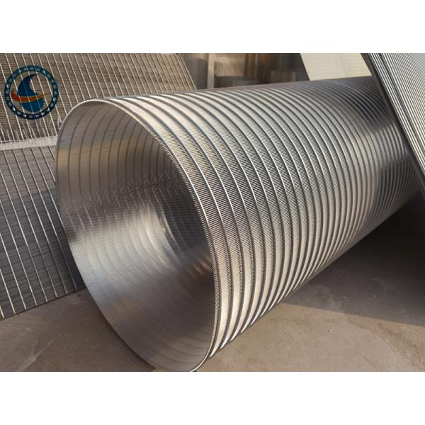 Buy Reversed Profile Slotted Wedge Wire Pipe Stainless Steel 304 at wholesale prices