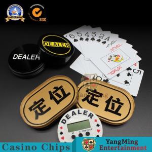 China Acrylic Casino Game Accessories Positioning Plate Double Sided on sale