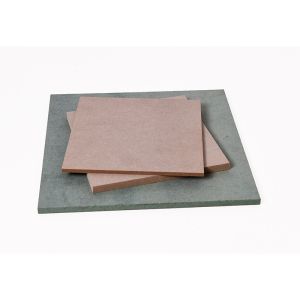 Quality Indoor 2-25mm Customized Size Plain MDF Board with Poplar Hardwood Core for sale