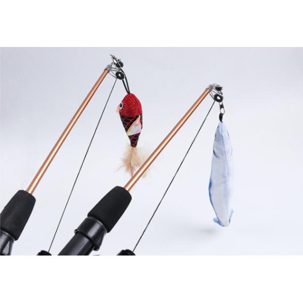 Floppy Moving Fish Cat Toy Non Slip Washable 44x16x3CM