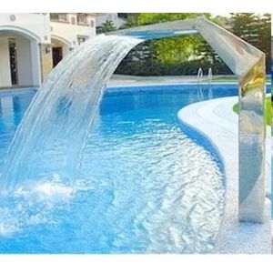 Factory Supply Swimming Pool Cascade Waterfall Fountain Pool Cascade Waterfall