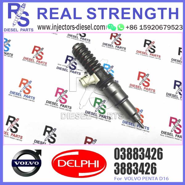 High Performance Common Rail Fuel Injector BEBE5H00001 3883426 03883426 for Engine D16