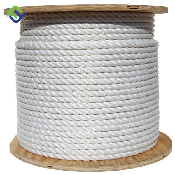 Buy Twisted 3 Strand Nylon Rope Marine Boat Anchor Rope For Ship at wholesale prices
