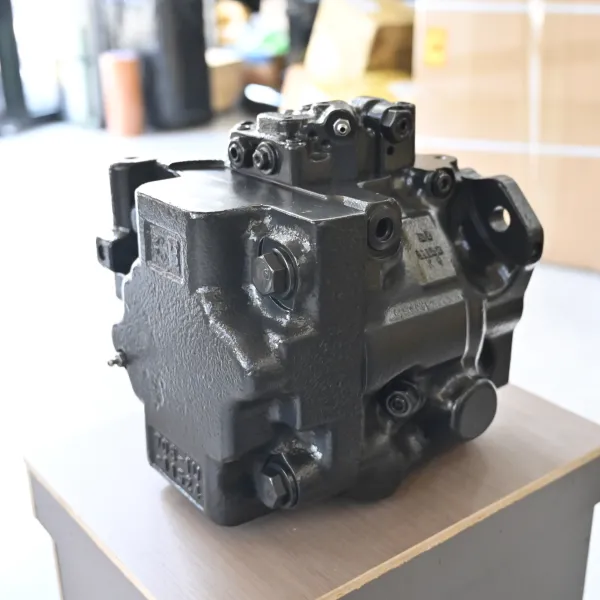 WB93R-8 Hydraulic Pump in production facility