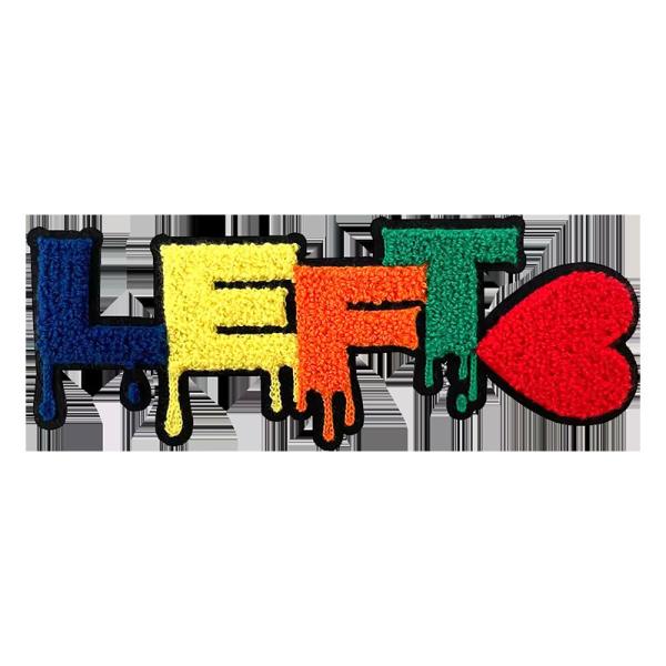 Double Layer Sewing Design Custom Chenille Letters And Patches Embroidery Logo