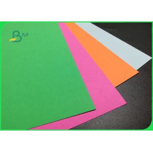180gsm 230gsm 250gsm Uncoated Color Cardboard For Gift Packing Smooth Surface