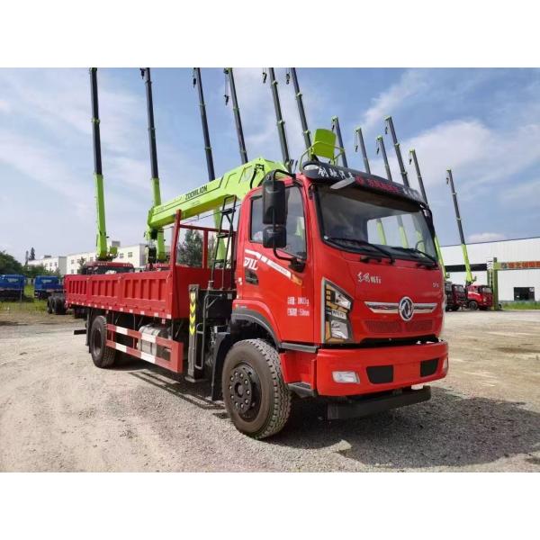 Durable 2-ton, 3-ton, 3.2-ton Flexible 4-ton, 5-ton Hydraulic Lifting Mobile Telescopic Arm Truck Mounted Crane