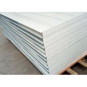 Quality Steel Sheet EPS Sandwich Panel For Wall Installation Fireproof Soundproof for sale
