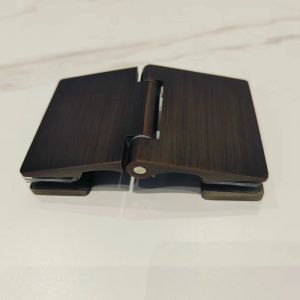 Stainless Steel Casting Bathroom Glass Door Hinge Erosion Resistant