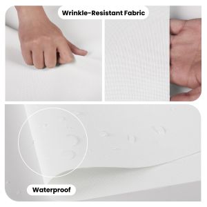 5% Openness Fiberglass Sunscreen Fabric 3.2m Wide 495gsm