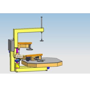 bathtub edge cutting machine