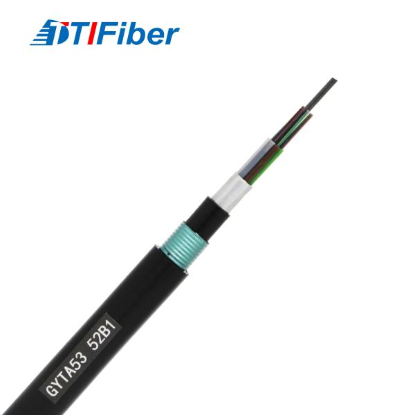 Fiber Optic Cable Loose Tube Armoured Singlemode G652D Cord