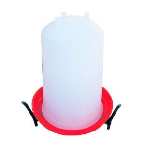 Plastic Chicken Duck 1L Poultry Feeder Drinker Polypropylene