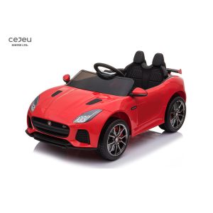 Licensed Convertible Jaguar F Type Ride On Car 3KM/HR US Standard