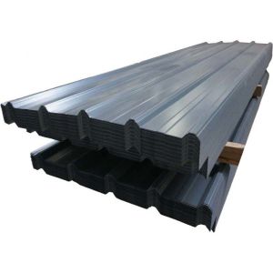 Corrugated galvanized metal tile steel guardrail board