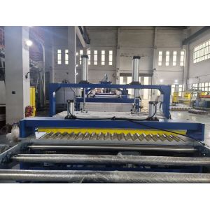 PLC Control PET Plastic Roof Tile Machine 0.6-2mm Sheet Thickness