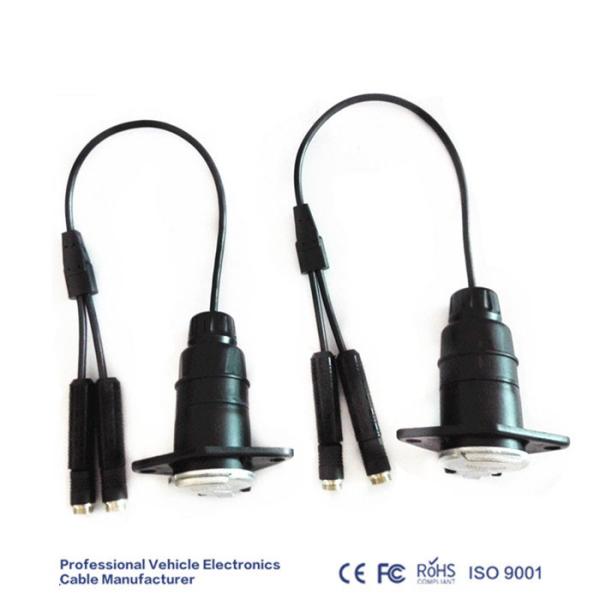 Buy 26AWG Coiled Trailer Wire , ODM Spiral Electrical Wire 7 Pin at wholesale prices