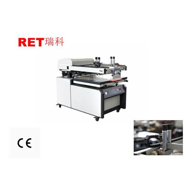 Buy Multifunction Overprinting Flat Arm Screen Printing Equipment With Pneumatic Controller at wholesale prices