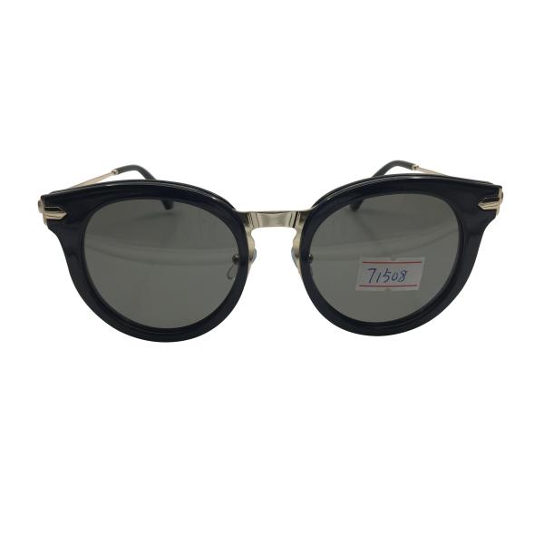 Buy Round retro style acetate sSunglasses Women UV protection 400 at wholesale prices