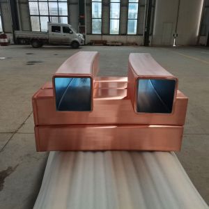 Ccm Continuous Casting Mould Tube Copper 130x130 Mm CuAg