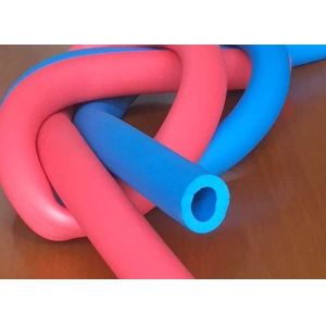 Customized Printed Silicone Foam Tubing , High Temperature Silicone Sponge