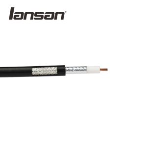 PVC Jacket AL Foil CCS PVC Coaxial TV Aerial Cable