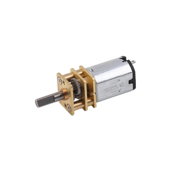 12000-16000RPM N20 12V Brushed DC Motor With GB12 Gear Ratio 2:1 To 1000:1