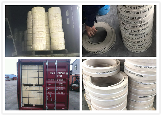 Agricultural Brake Band Lining Customised Length Shock Resistance Moulded Brake Band