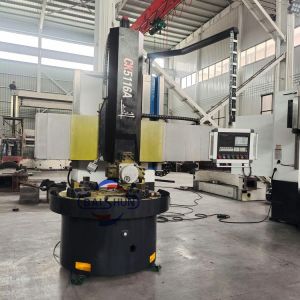 CK5116A One Column CNC Vertical Metal Turning Lathe Machine Tool