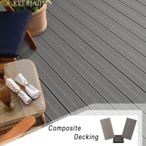 EUROPEAN Style Outdoor Wood Plastic Composite Flooring Double-side 3D Embossing