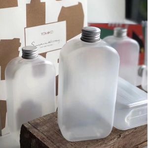 330ml Plastic Beverage Bottles Cans For Boba Tea High Clarity Durability
