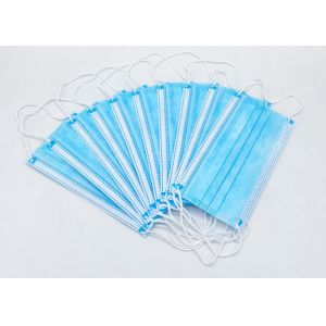 Quality Fiberglass Free Disposable Medical Mask Dust Prevention OEM ODM Available for sale