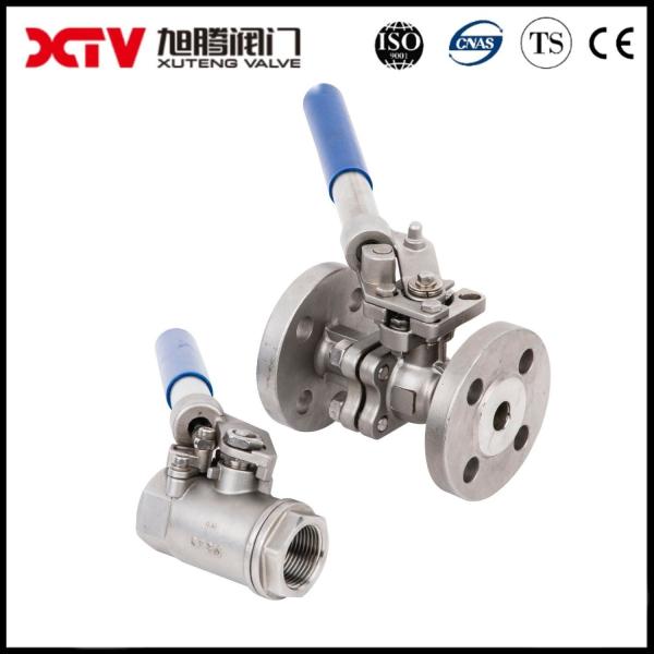 1/2" -2" Normal Temperature Manual 2PC Flanged Ball Valve with ISO 5211 Direct