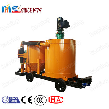Simple Structure Machine Grout Making Mixer High Pressure High Speed Centrifugal