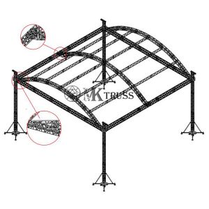 Indoor and Outdoor Concert Stage Truss Fit 400 in Silver or Black with OEM