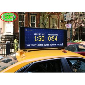 HD High Brightness Car LED Display P3 IP65 Waterproof Energy Saving