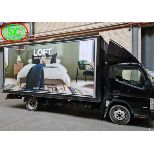 Outdoor Waterproof LED Advertising Truck Display P6 High Brightness Epistar Chip