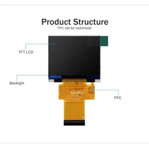 Polcd Black 320*240 RGB TFT Display 18 Bit High Brightness 2.31 inch LCD Panel