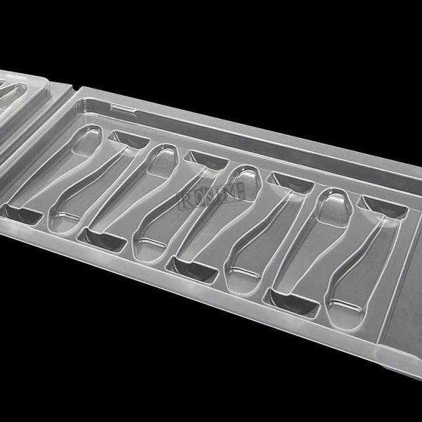 Customized Fishing Lure Clamshell Packaging Hinge Clamshell Swimbait Packaging