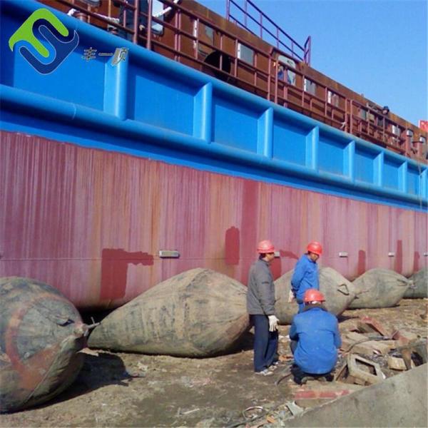 Reliable Marine Rubber Airbag Customized Diameter 0.6-2.8m For Landing And Salvage