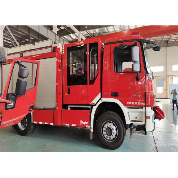 Buy Gasoline Rear Mounted 100km/H 214kw Rescue Fire Truck at wholesale prices