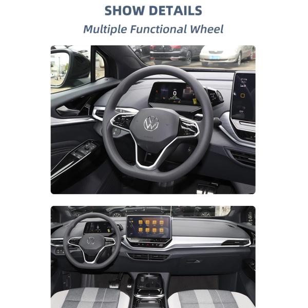 Used Electric Car VW ID4 Crozz Pure Pro with Single Motor Ternary Lithium Battery