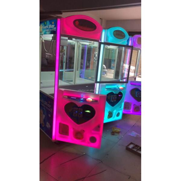 7 Intch Colorful Lucky Star Prize Vending Machine Crane Machine