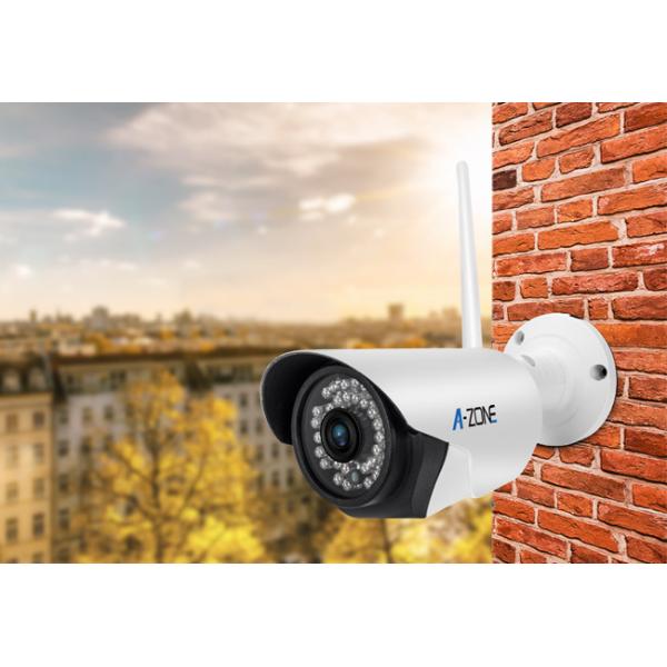 Residential Wireless Mini Bullet Camera , Wireless Hidden Camera 2 Megapxiel CE FC ROHS