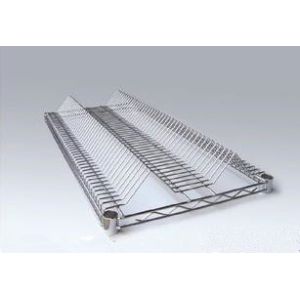ODM Industrial Wire Shelving , Chrome Plated Shelf Component Reels Double Side