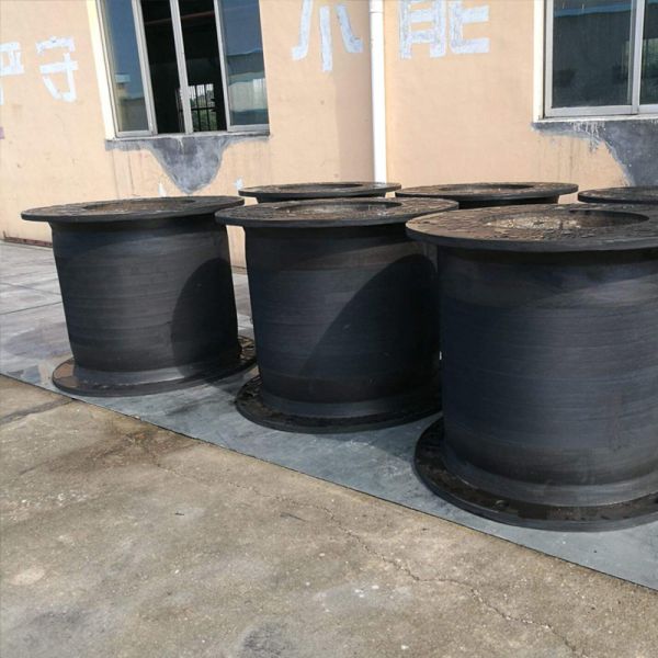 Cell Rubber Fender installation at container port
