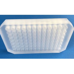 Ultraviolet Transparent Quartz 96 Well Plate For Microplate Reader