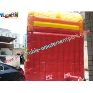 Rental Commercial Inflatable Slides With Double Line Slide
