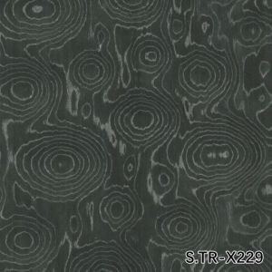 Man Made Wood Veneer Of Silver Tree Ring S.TR-X229 Standard Size 2500*640mm