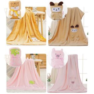 175gsm New Born baby Polar Fleece Throw Blanket Super Cozy Reversible Quilted